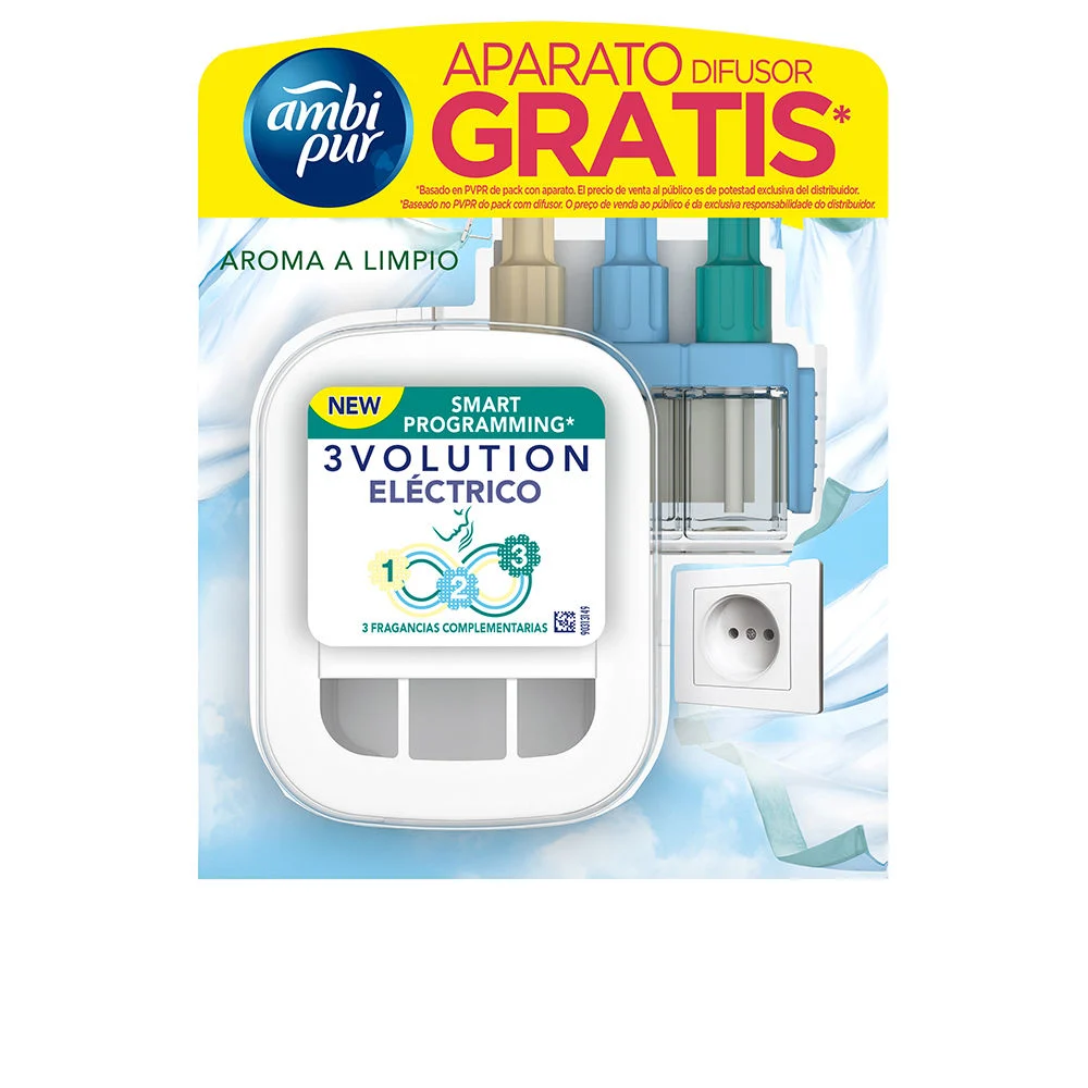 Deodorante per ambienti 3VOLUTION + ricarica #clean