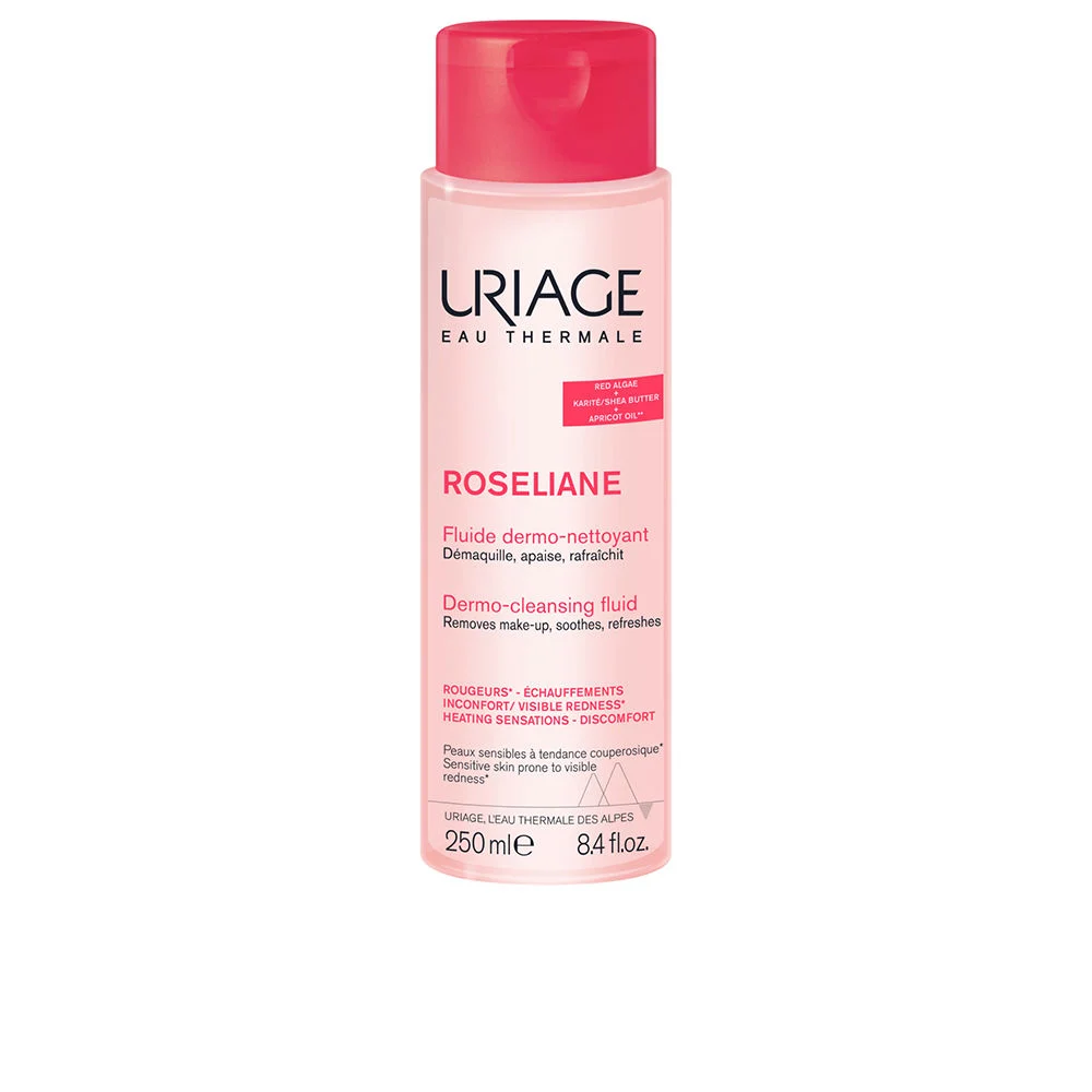 ROSELIANE Detergente viso antiarrossamento con OLIO DI CALENDULA, ROSA E ALBICOCCA