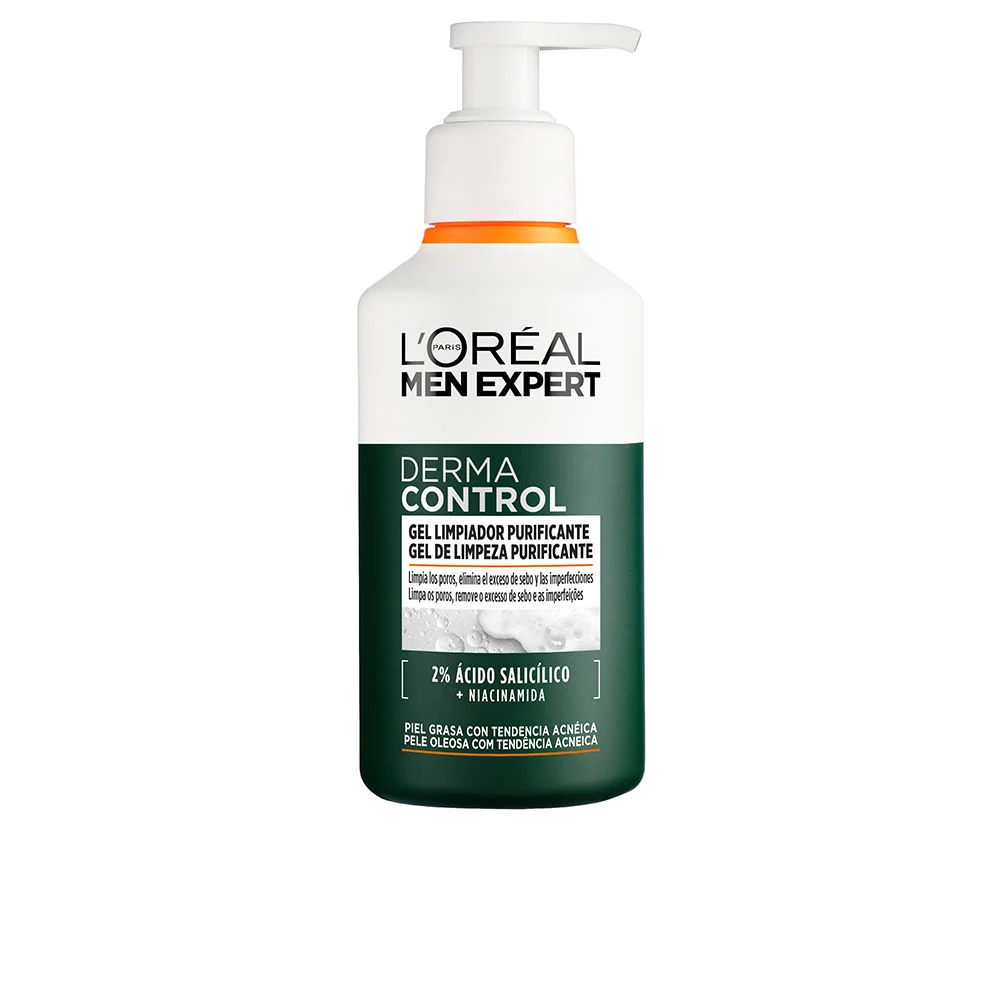 MEN EXPERT DERMA CONTROL gel detergente purificante