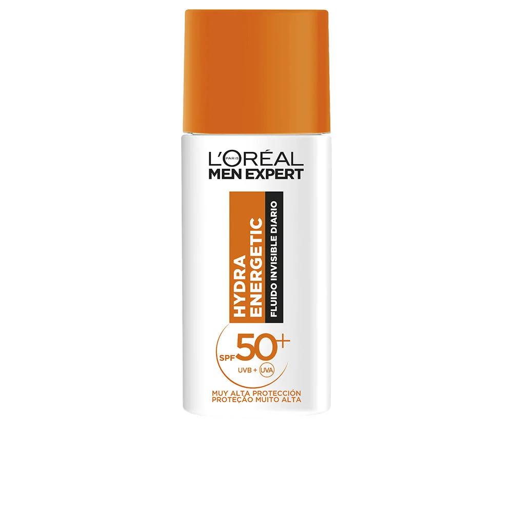 MEN EXPERT hydra energico fluido invisibile quotidiano SPF50+