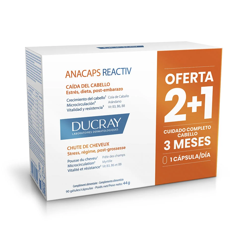 ANACAPS REACTIV compresse reattive contro la caduta dei capelli