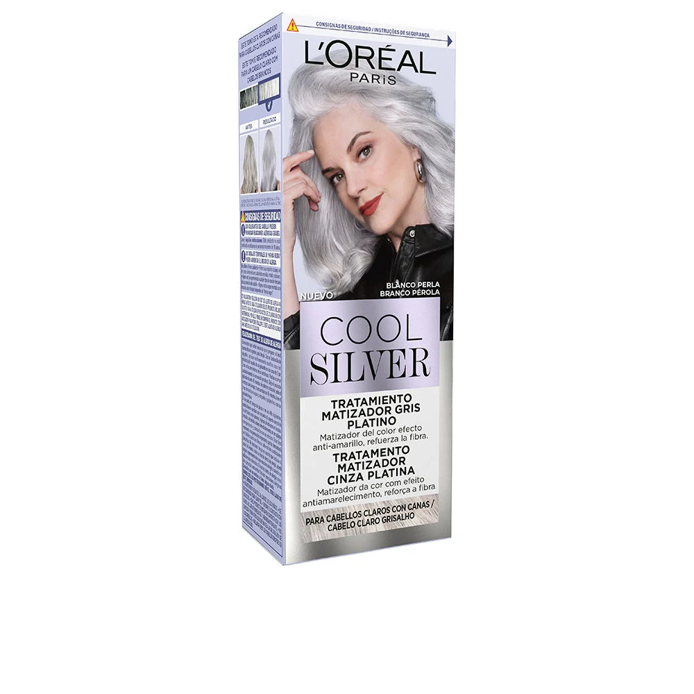 Trattamento tonalizzante grigio platino COOL SILVER