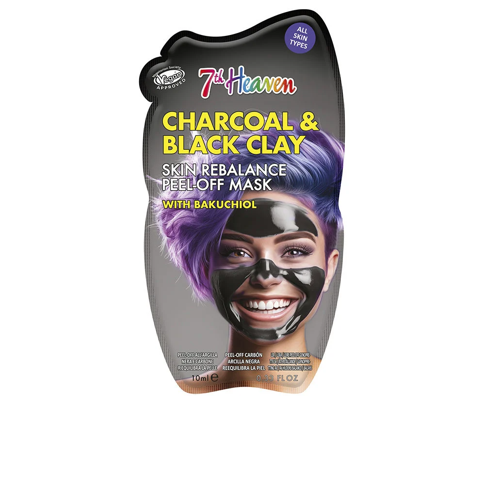 CARBONE PEEL-OFF E ARGILLA NERA carbone e argilla nera