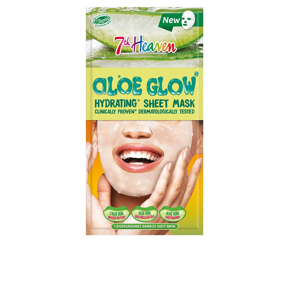 Maschera idratante in tessuto ALOE GLOW