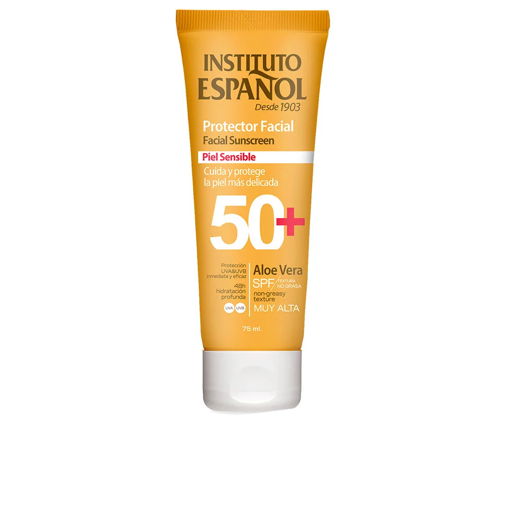 Protezione solare viso per pelli sensibili SPF 50+