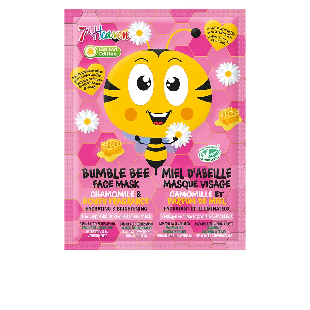 Maschera in tessuto Bumble Bee
