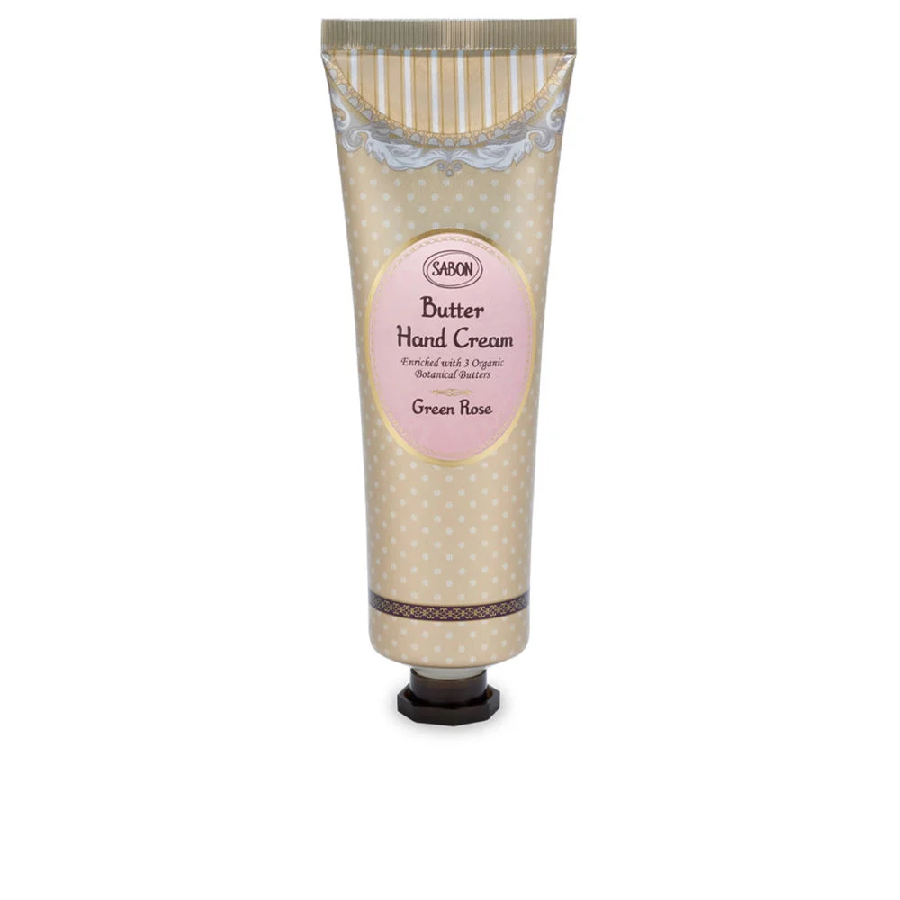 Crema mani al burro rosa verde