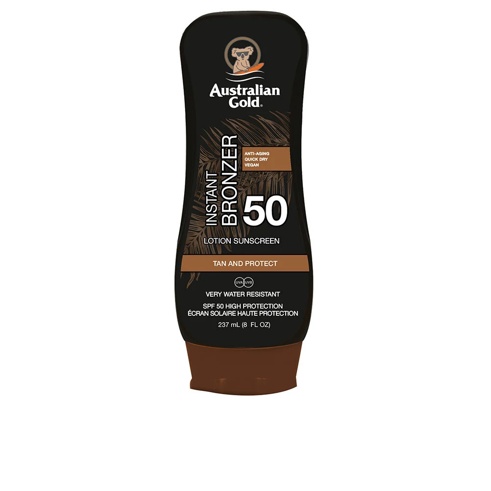 LOTION SUNSCREEN with bronzer SPF50