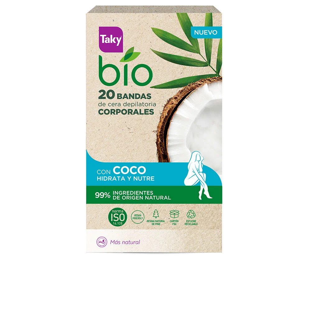 Strisce depilatorie per il corpo BIO COCO
