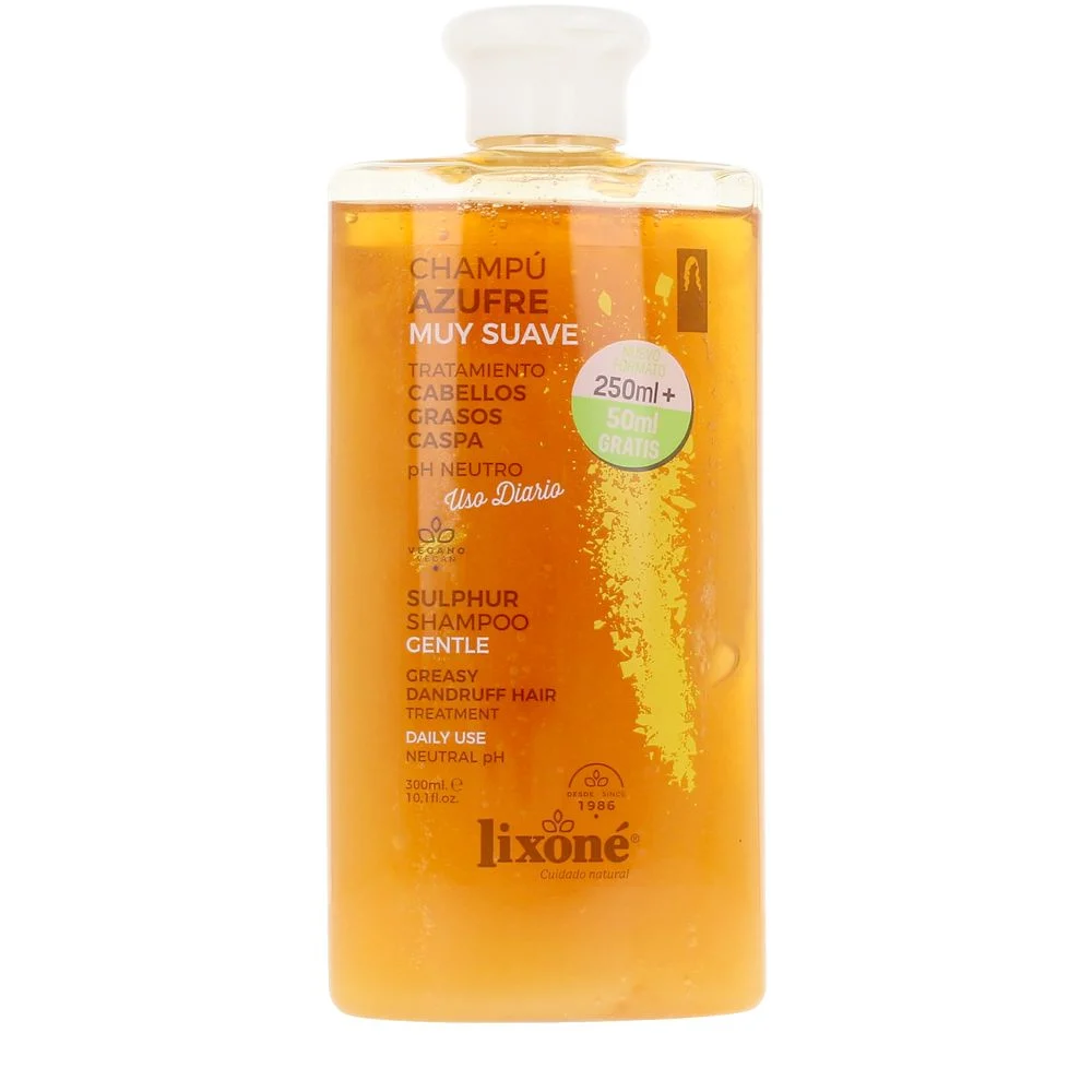 AZUFRE champú antigrasa anticaspa vegano