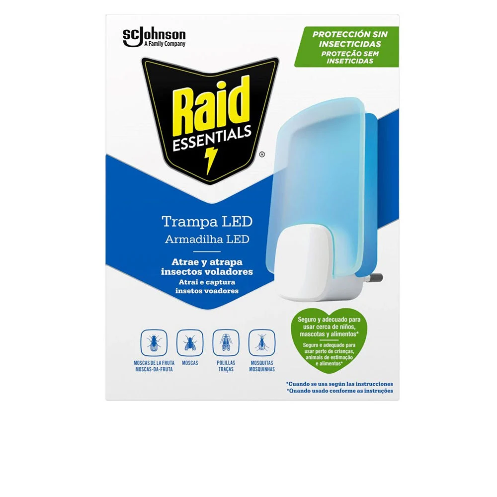 Trappola per insetti a LED senza dispositivo insetticida + ricarica