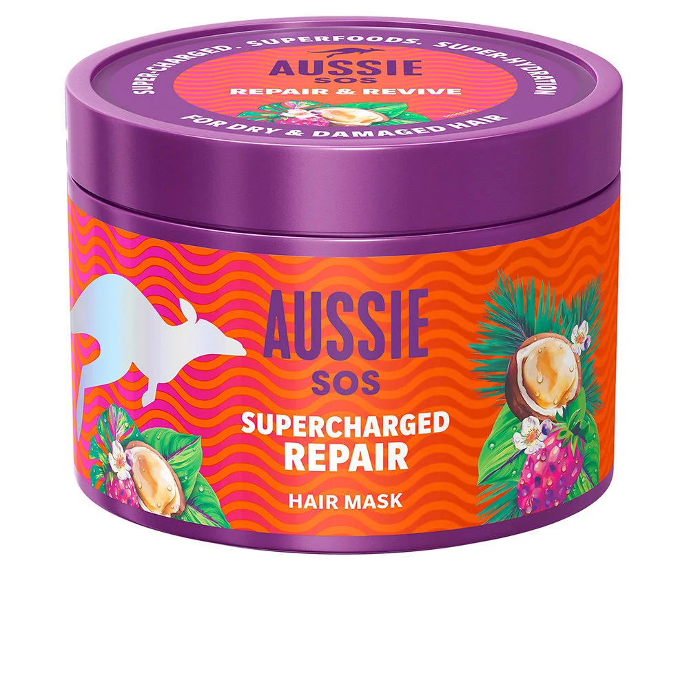 Maschera per capelli AUSSIE SOS SUPERCHARGED REPAIR