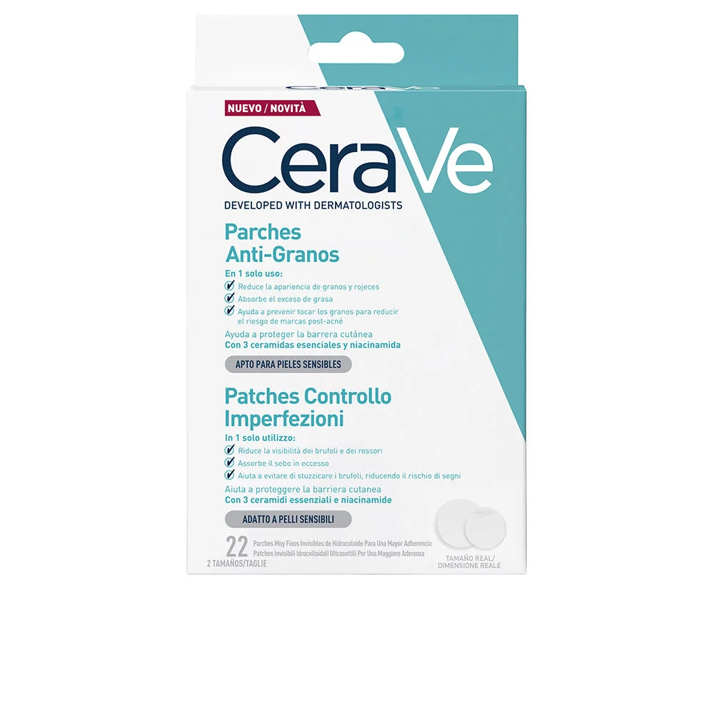 CEROTTI ANTI-PIMP con 3 ceramidi essenziali e niacinamide, risultati in 3 ore 22 u