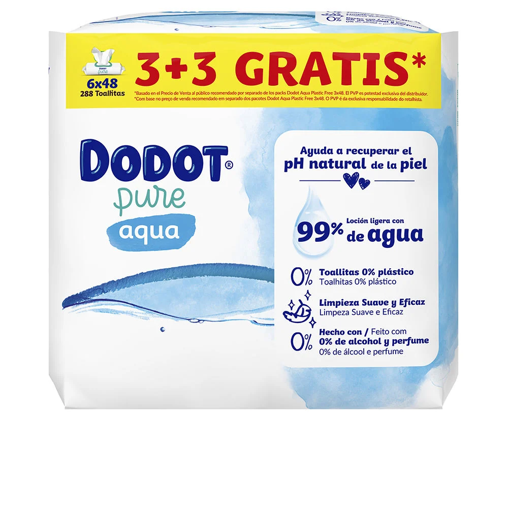 DODOT PURE TOTAL CARE Salviette umidificate al 99% di acqua