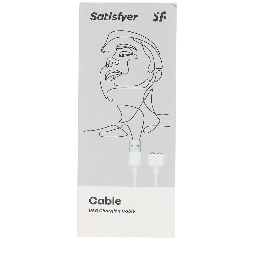 Cavo di ricarica USB Satisfyer bianco