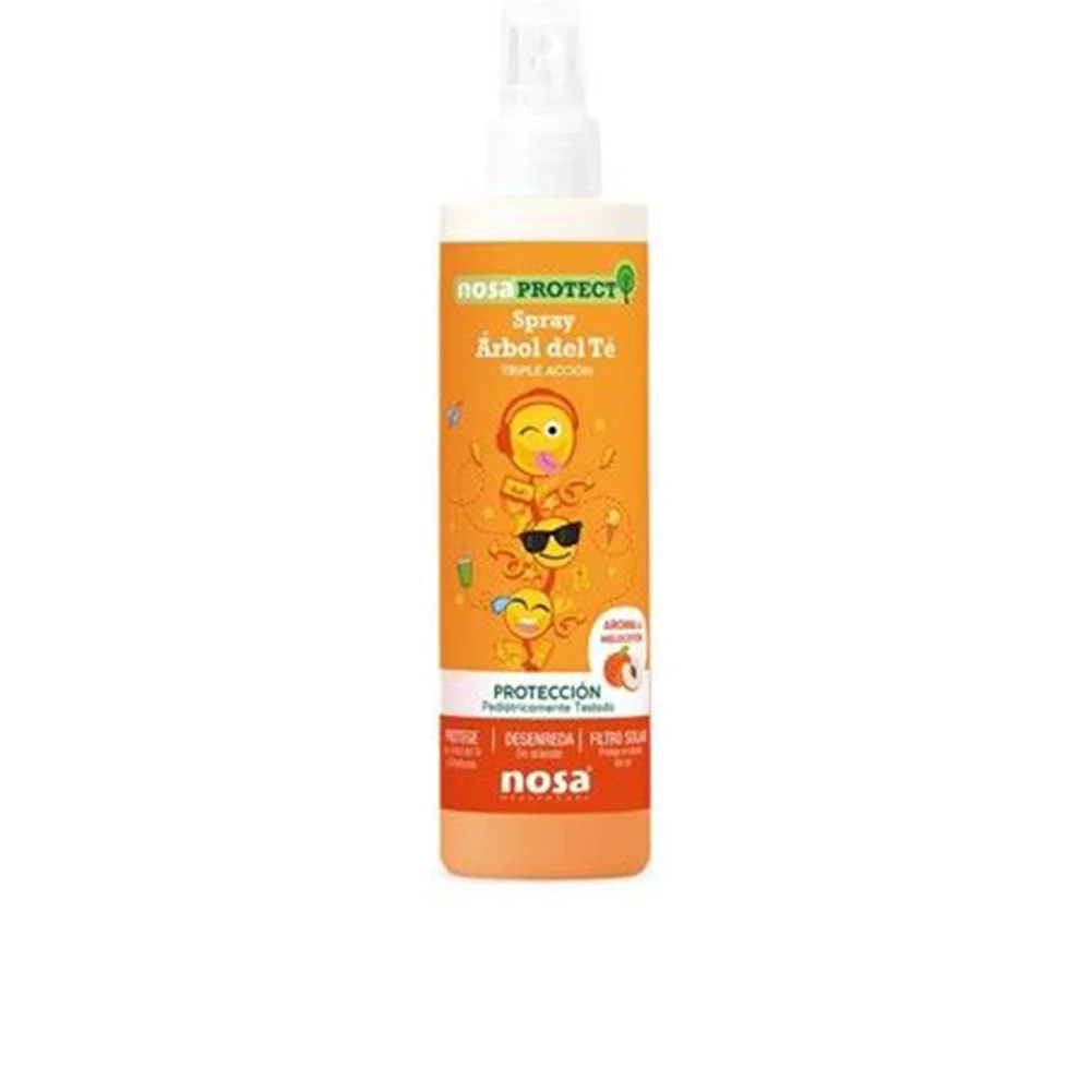 Spray protettivo all’olio di tea tree e pesca