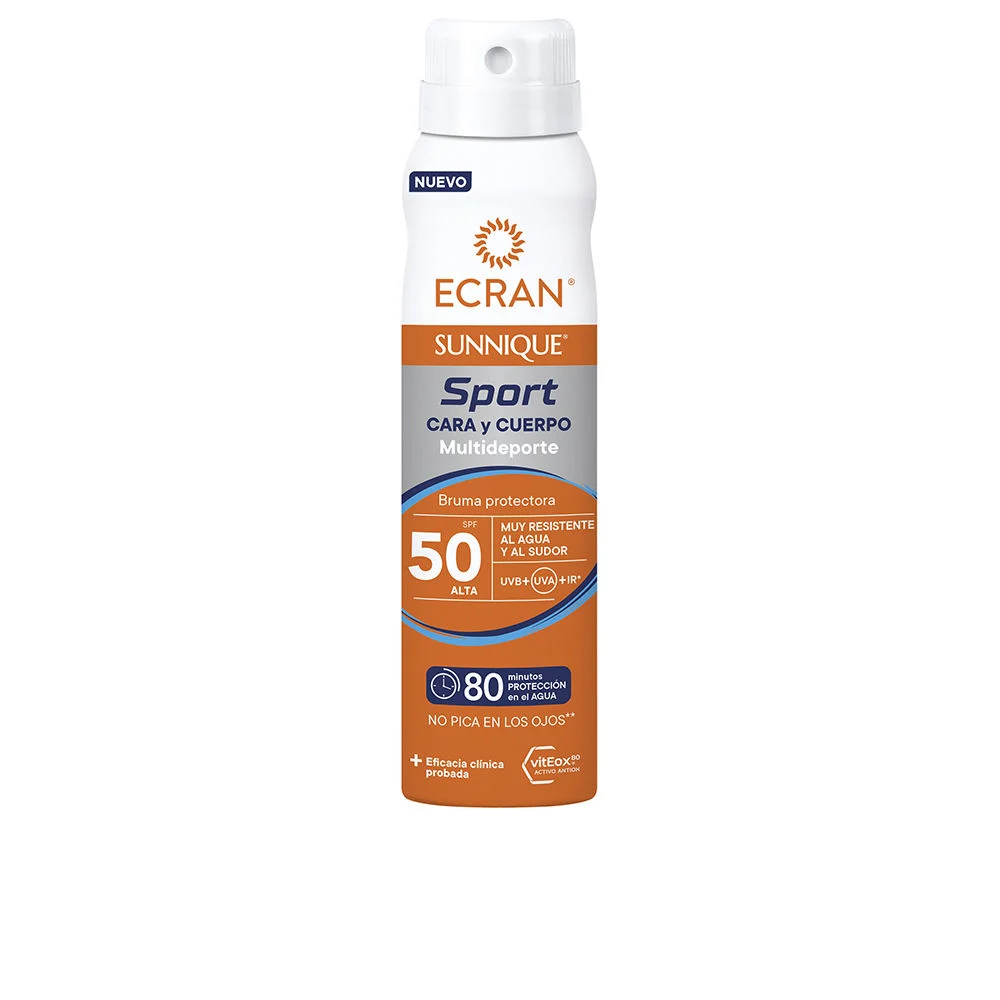 ECRAN SUNNIQUE SPORT spray viso e corpo