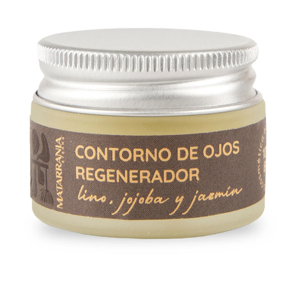 CREMA OCCHI BIO RIGENERANTE con lino, jojoba e gelsomino