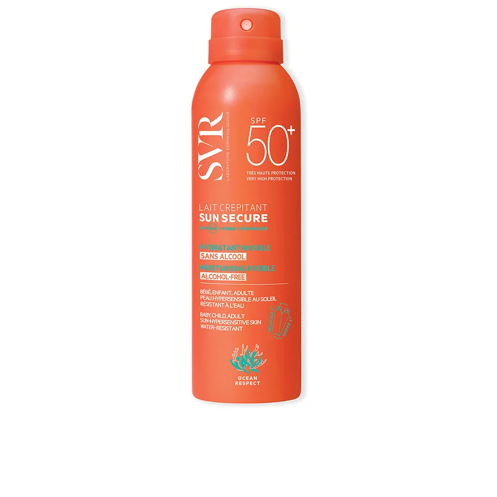 SUN SECURE lait crepitant SPF50+