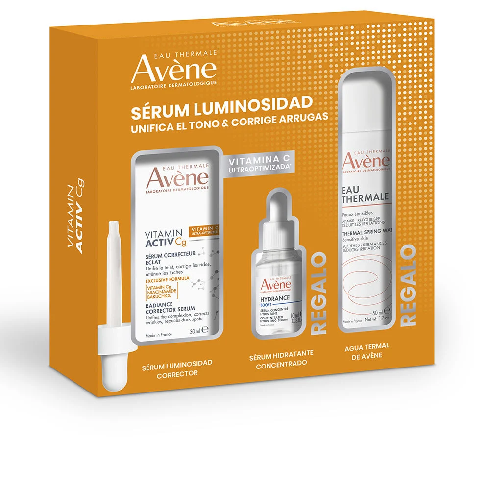 SIERO VITAMIN ACTIV CG + SIERO IDRATANTE + CUSTODIA ACQUA TERMALE
