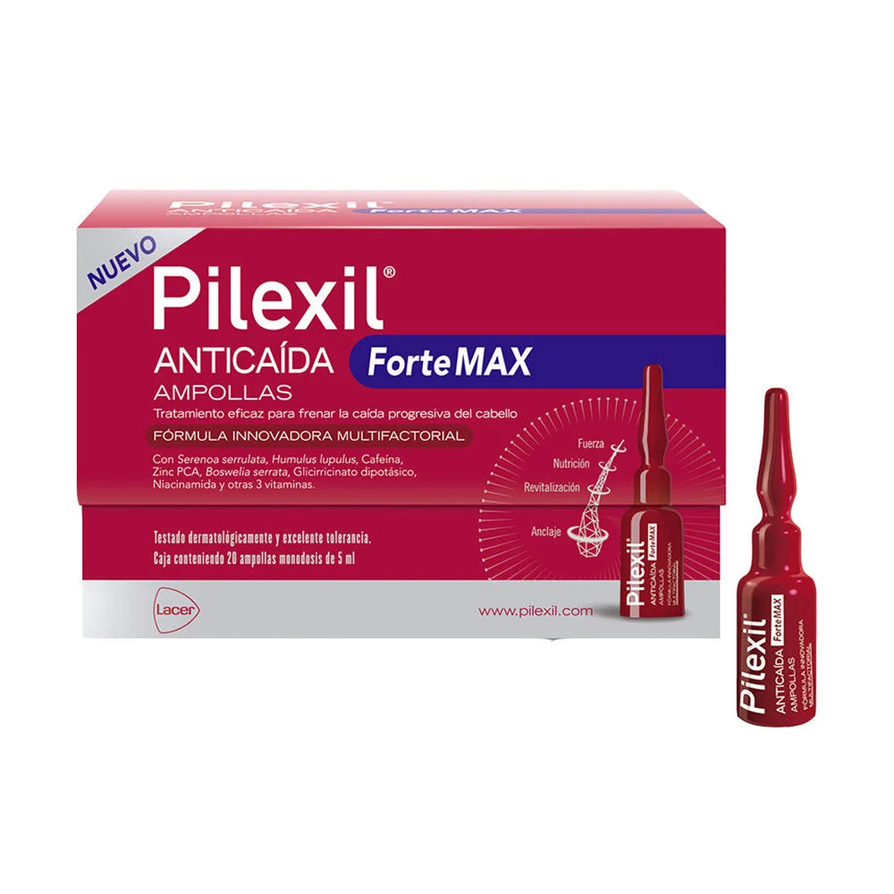 PILEXIL FORTE MAX fiale anticaduta