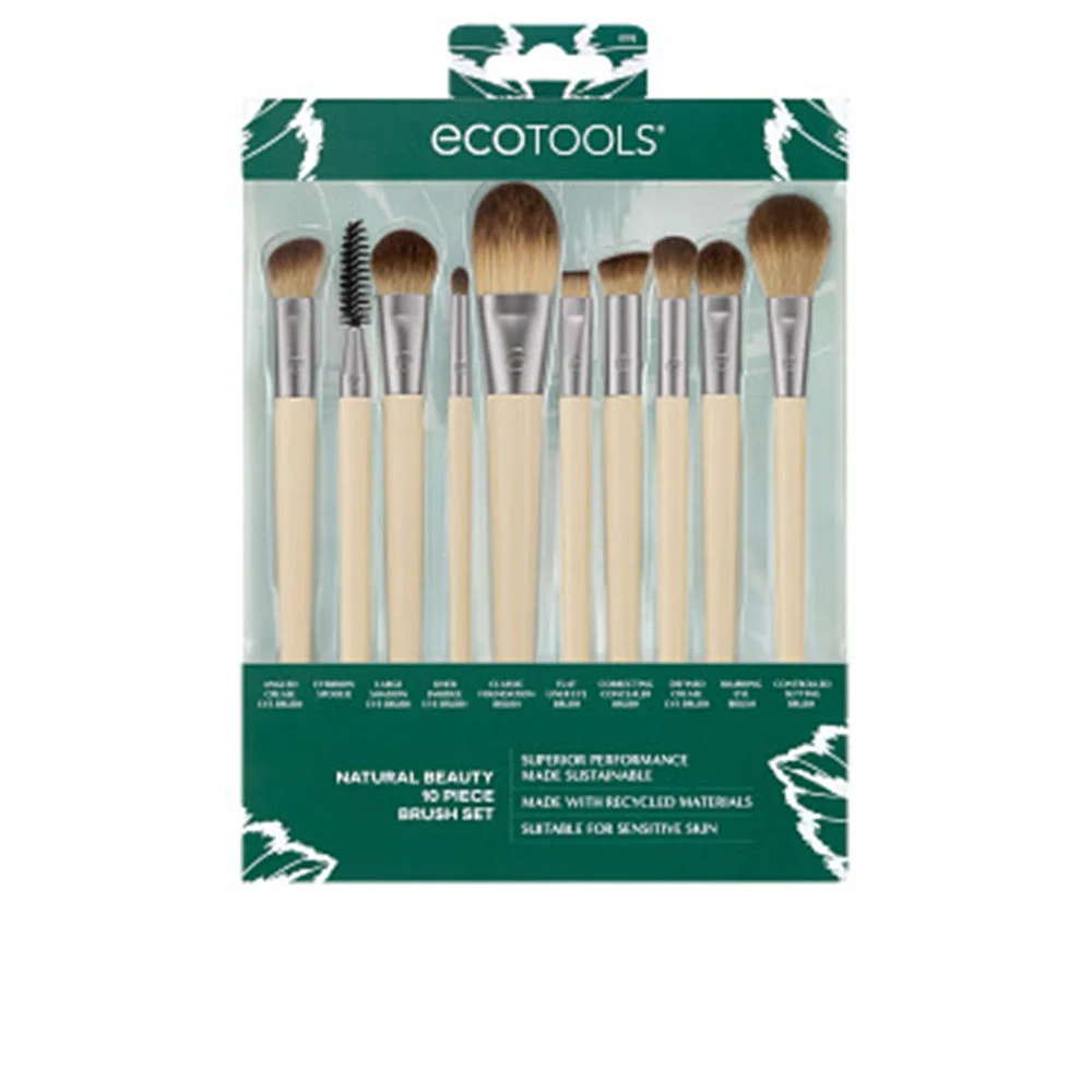 SET DI PENNELLI PER IL TRUCCO NATURALI
