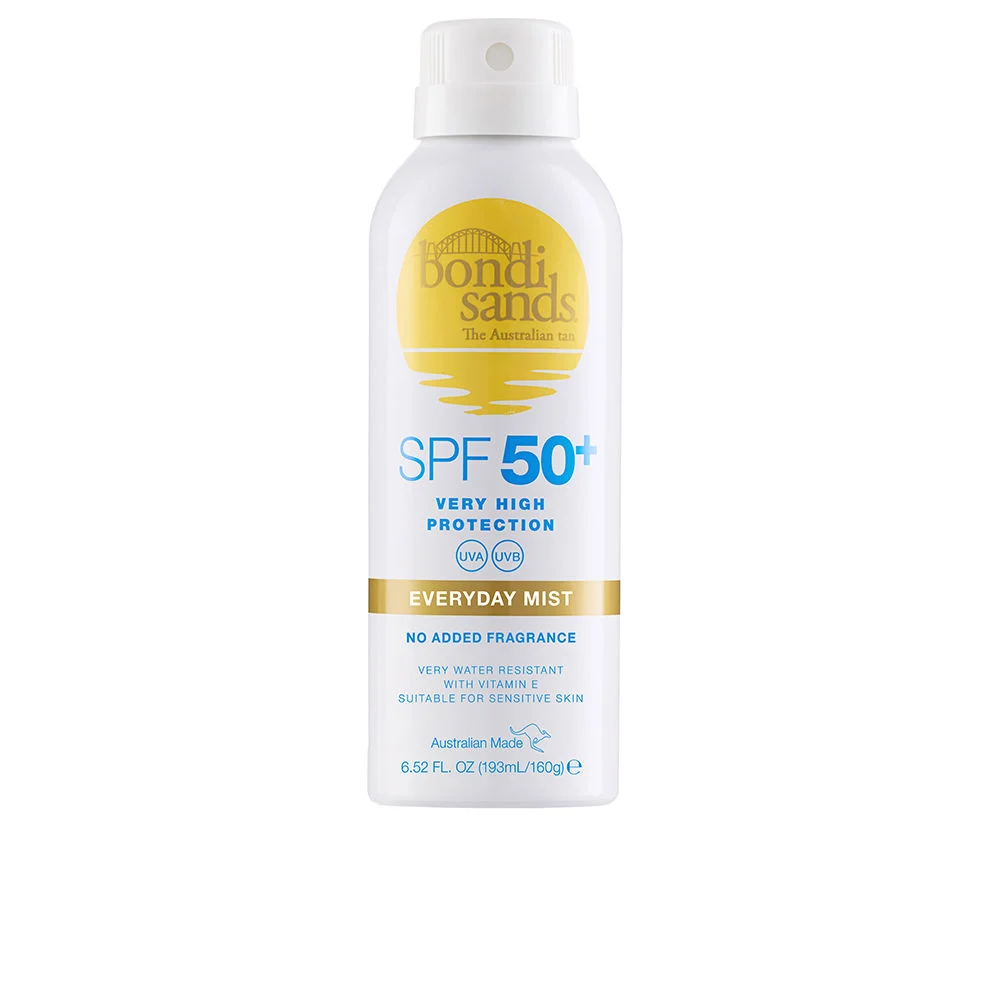 Spray corpo senza profumo con SPF50+