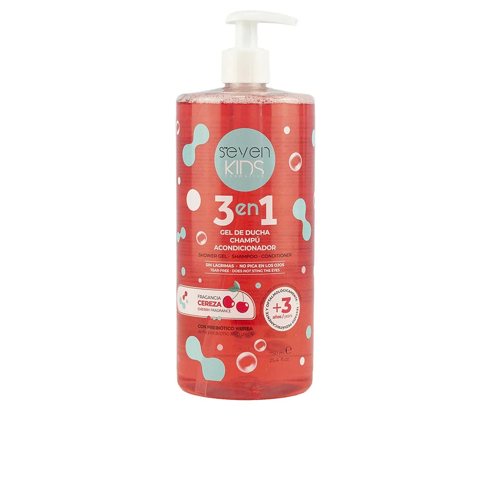 Shampoo gel 3 in 1 SEVEN KIDS #ciliegia