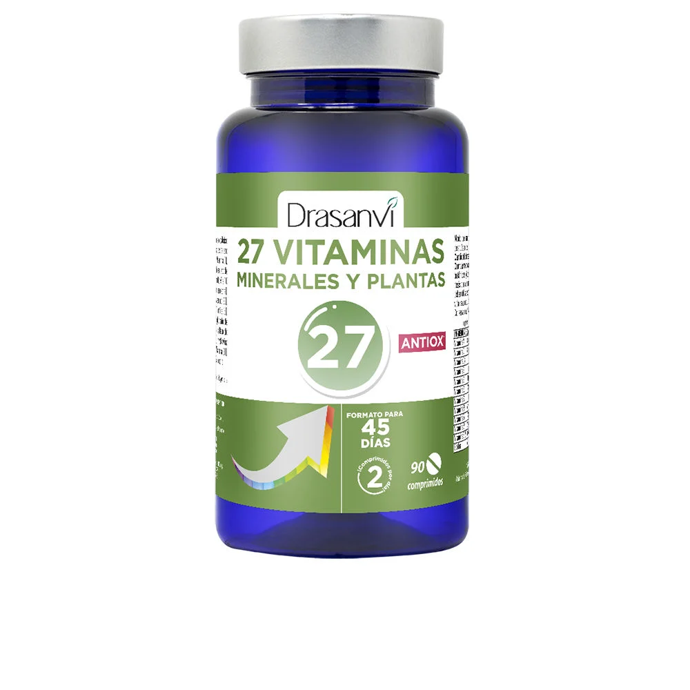 27 Compresse di vitamine, minerali e piante antiossidanti
