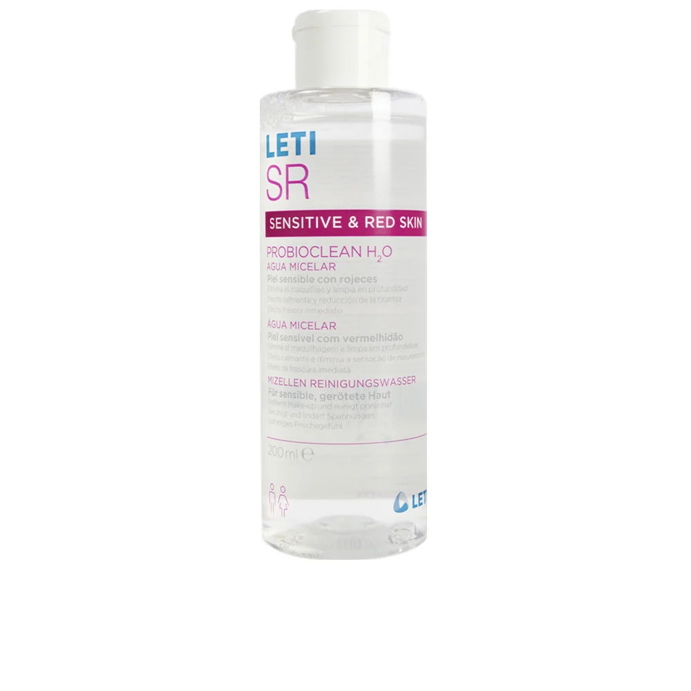 LETISR SENSITIVE & RED SKIN PROBIOCLEAN H2O acqua micellare