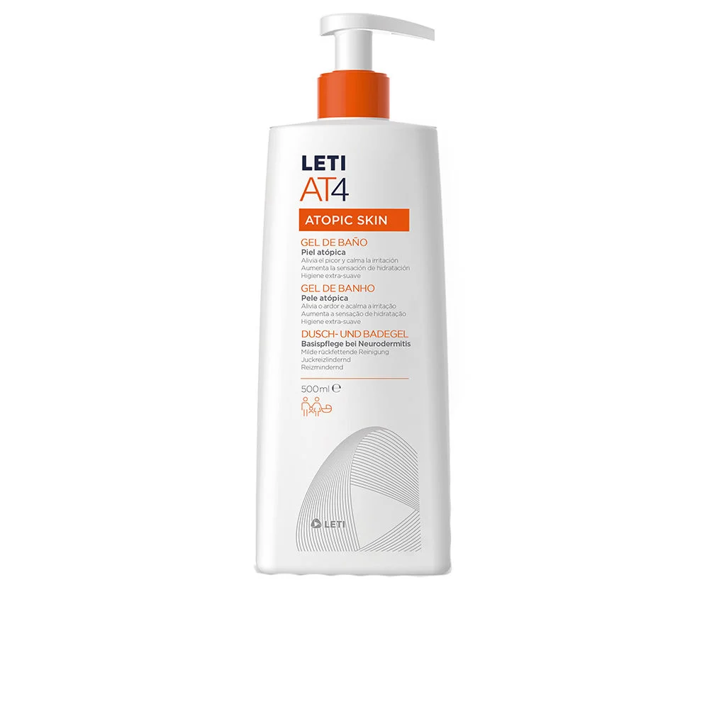 LETTIAT4 Gel doccia per pelli atopiche