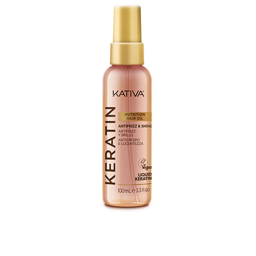 Olio nutriente per capelli alla cheratina KATIVA