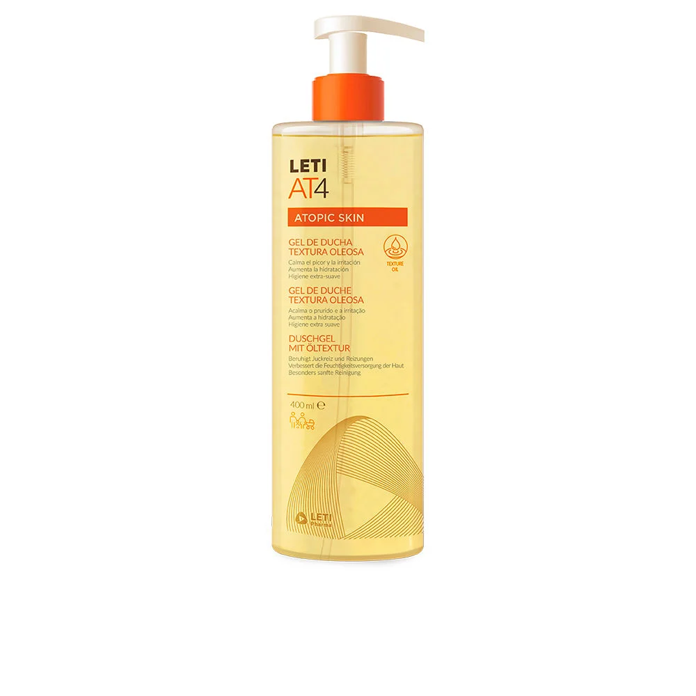 LETTIAT4 Gel doccia per pelli atopiche dalla texture grassa