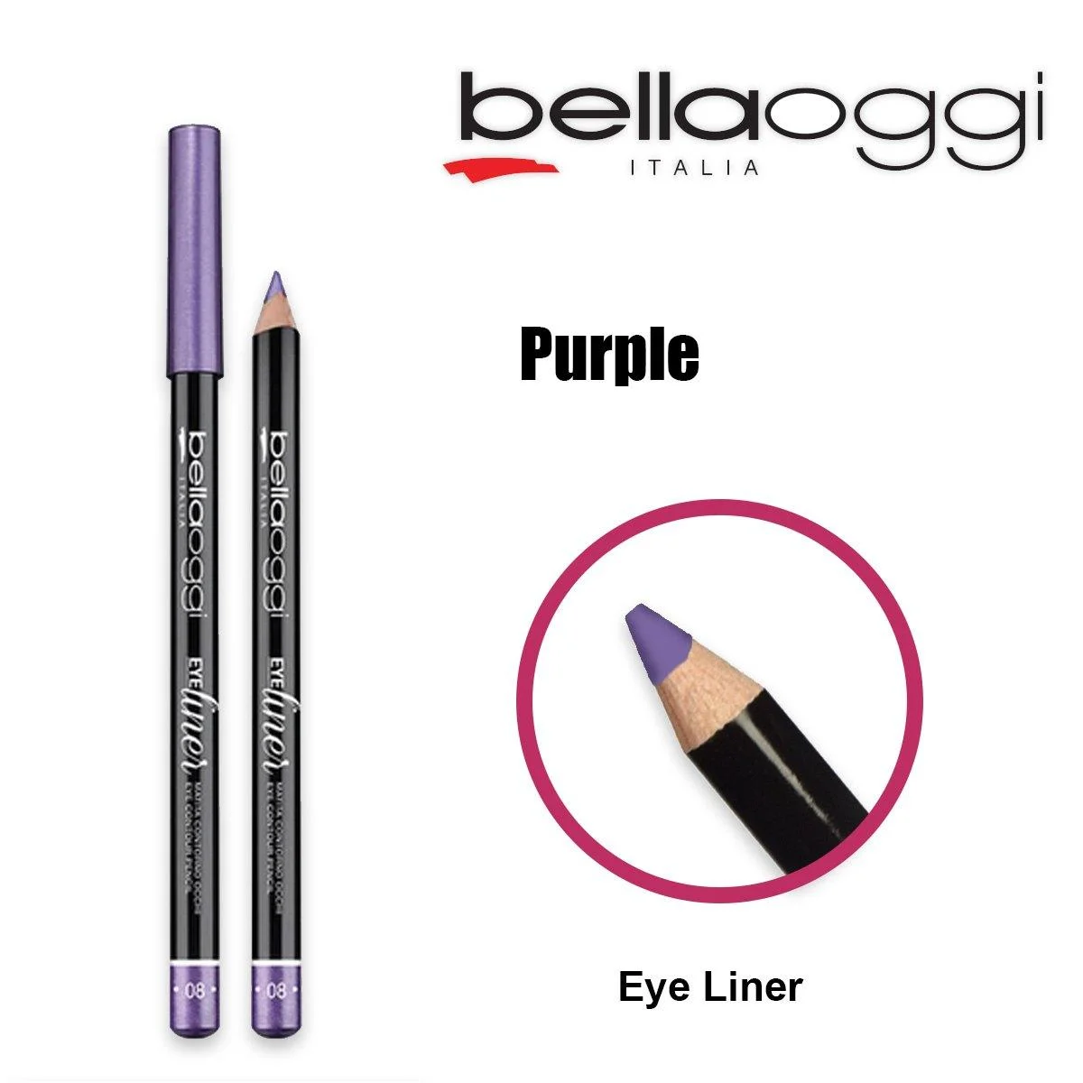 Eyeliner matita contorno occhi viola