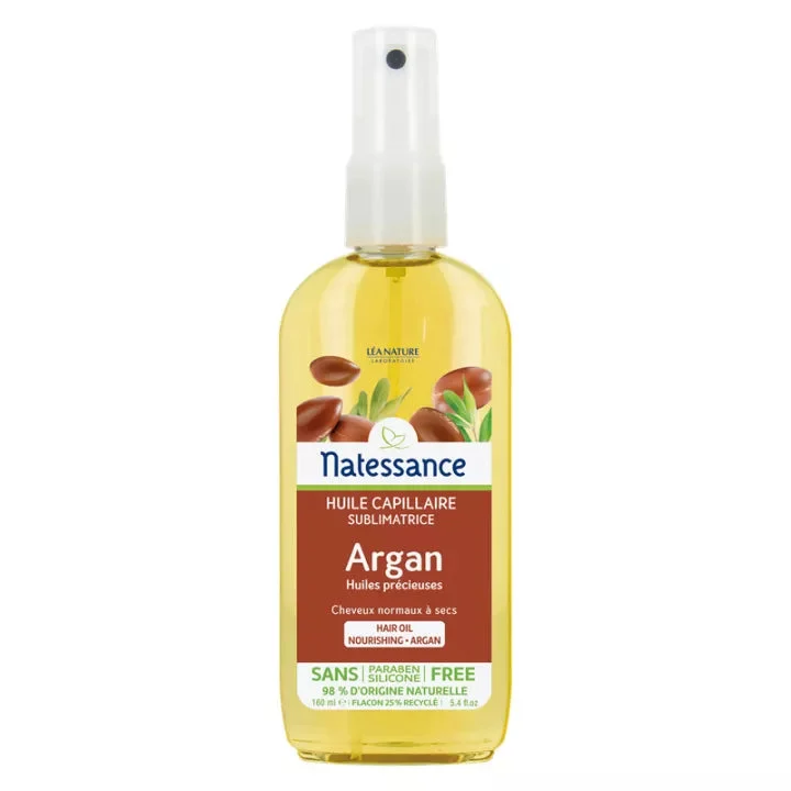 Natessance Argan Olio Di Bellezza Per Capelli E Oli Preziosi Capelli Normali A Seccchi 150 ml