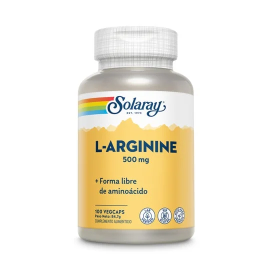 Solaray L Arginina 500mg 100caps