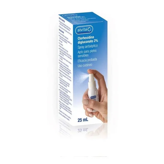 Alvita Clorhexidine Digluconate 2% Spray antisettico 25 ml