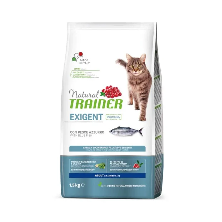 Affinity petcare italia srl Natural Gatto Exigent Adult Con Pesce Azzurro - 300Gr