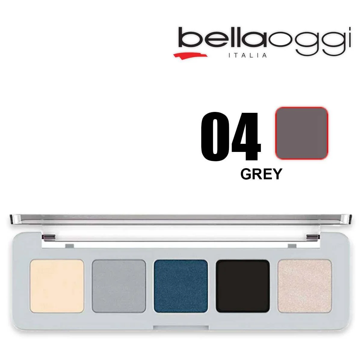 Colore affaire 5 palette occhi grigio 004