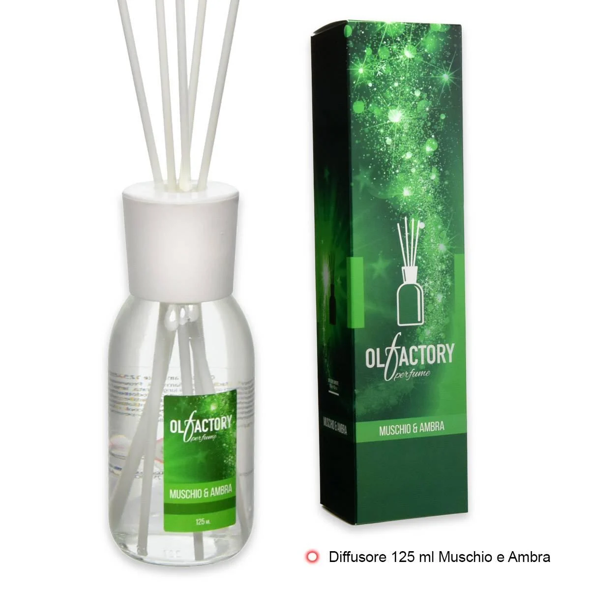 Olfactory diffusore ambiente 125 ml muschio & ambra
