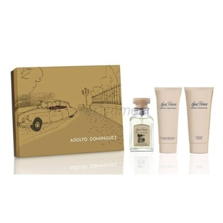 Adolfo Dominguez Agua Fresca Eau De Toilette 120ml Set 3 pezzi 2024