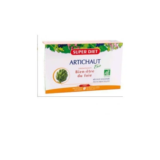Super Dieta Organic Artichoke 20 fiale di carciofo biologico