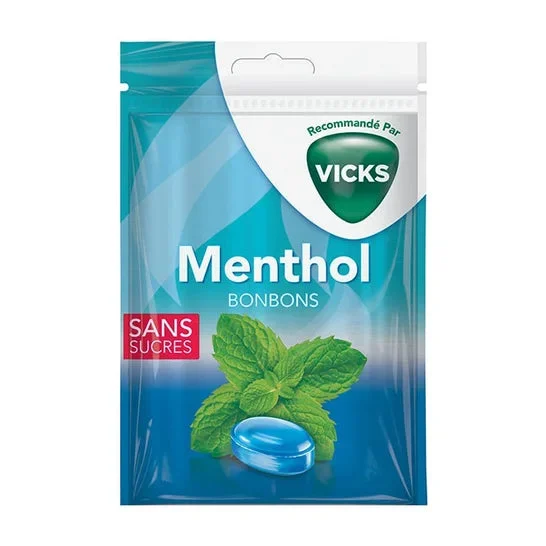 Vicks Caramelle Mentolo Senza Zuccheri 72g