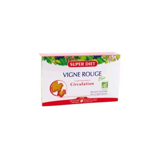 Super Dieta Rosso Vite Dieta Vite Biologico 20 fiale