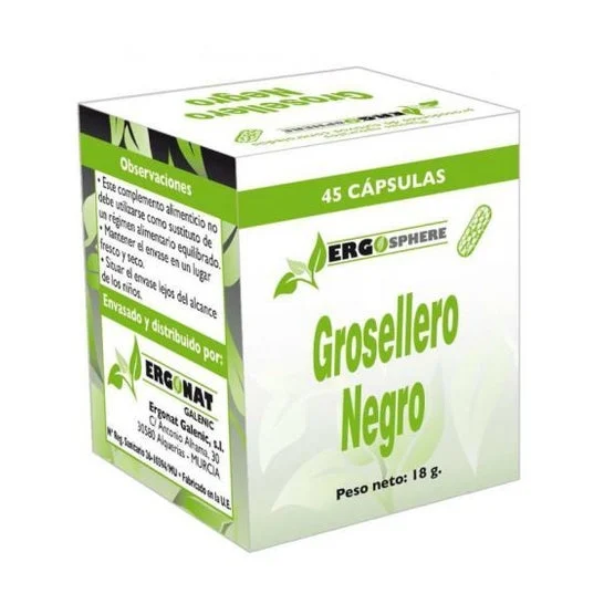 Ergonat Galenic Ergosphere Ribes Nero 45caps