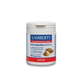 Lamberts Ashwagandha 6000 Mg 60 Caps