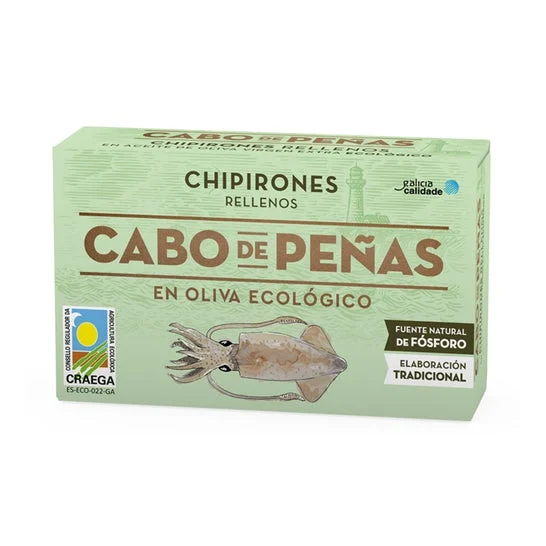Cabo de Peñas Olio d'Oliva Baby Squid Eco 70g