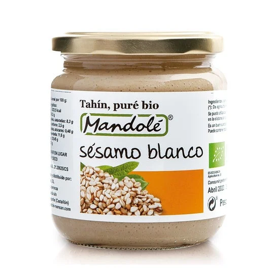 Mandole Tahin Bianco S/Sale 325g
