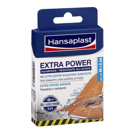 Hansaplast strisce adesive extra forte medicazione 8 strisce