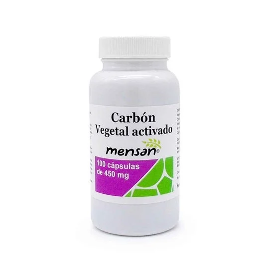 Mensan carbone vegetale attivato 450mg 100caps